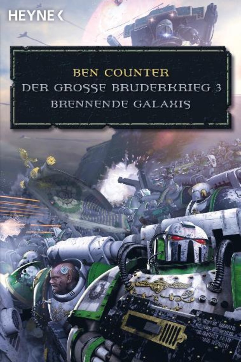 Buchcover: Brennende Galaxis