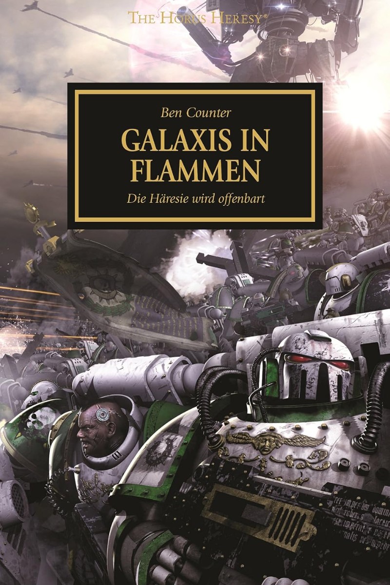 Buchcover: Galaxis in Flammen