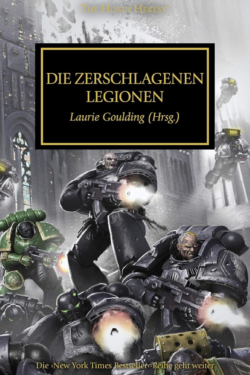 Buchcover: Die Zerschlagenen Legionen